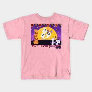 Halloween for everybody by Hidemi Woods Kids T-Shirt